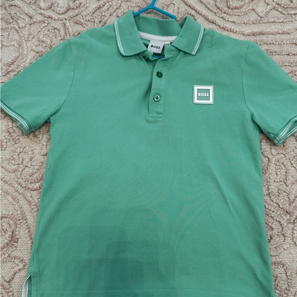 Hugo Boss Boys / Kids Polo Shirt in Fresh Green